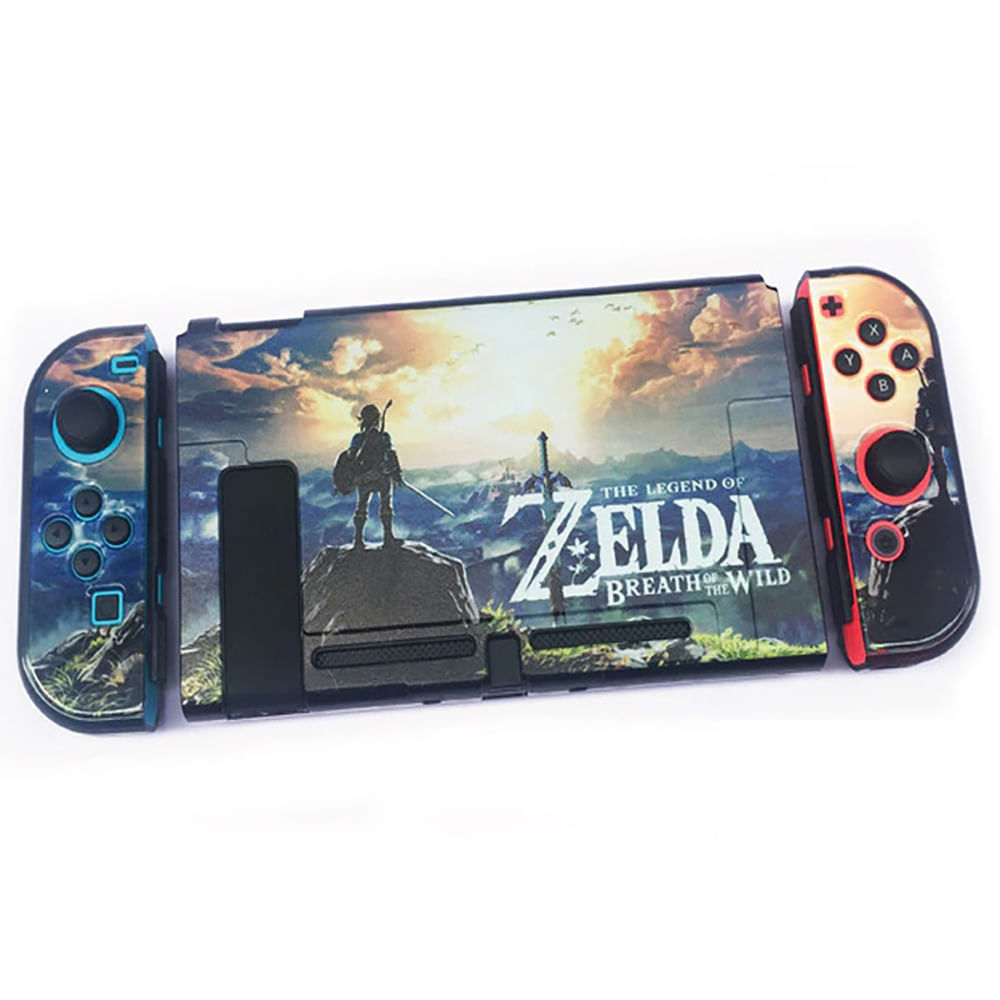 Case para Nintendo Switch Zelda Rigido 5 Piezas