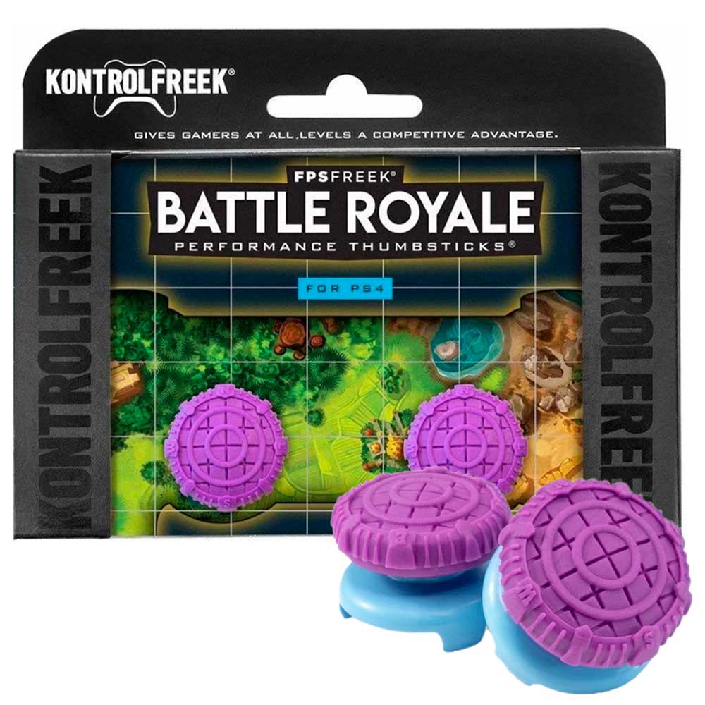 KontrolFreek Battle Royale para Mando PS4 PS5 Precision Grips Violeta