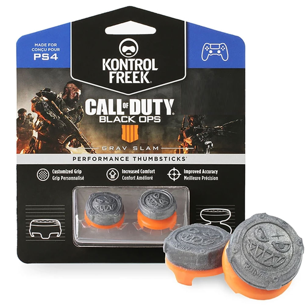 KontrolFreek Call Of Duty para Mando PS4 PS5 FpsFreek Grips Gris