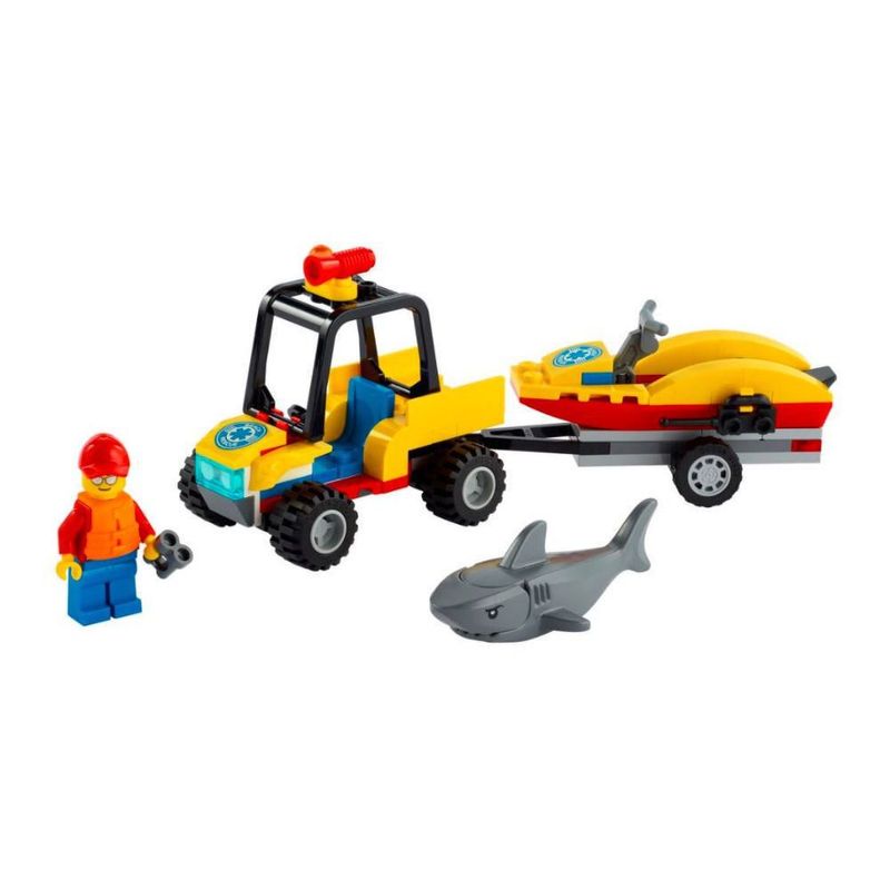Lego Cuatrimoto De Rescate Costero City 60286