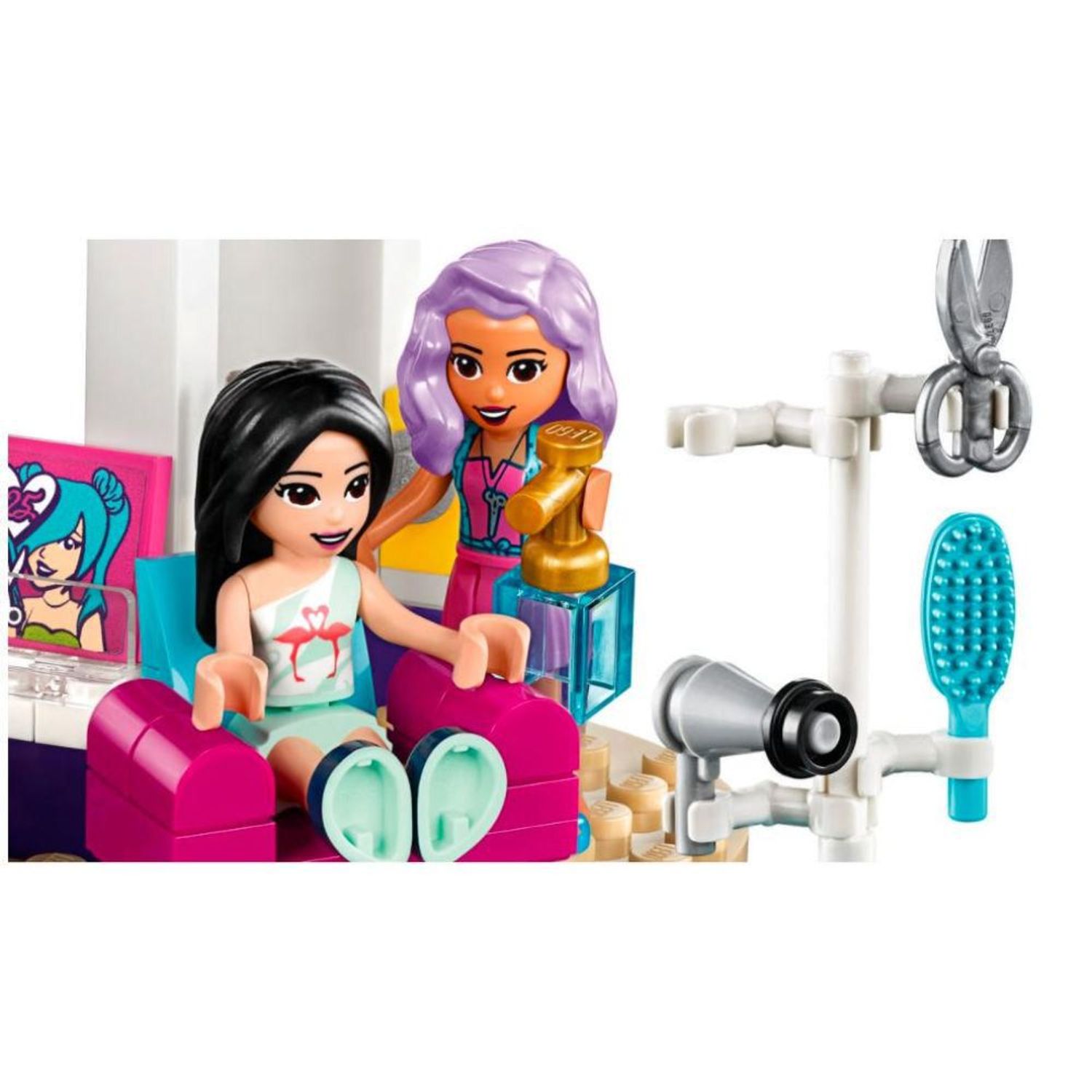 Lego Sal贸n De Belleza De Heartlake Friends 41391 | Oechsle.pe - Oechsle lego friends salon de belleza