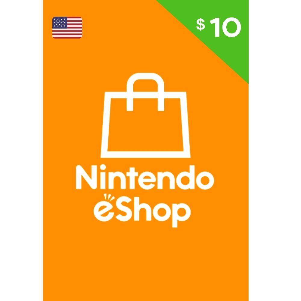 Codigo Nintendo eShop Gift Card 10 USA Tarjeta Nintendo 10$ Switch 3DS (Digital)
