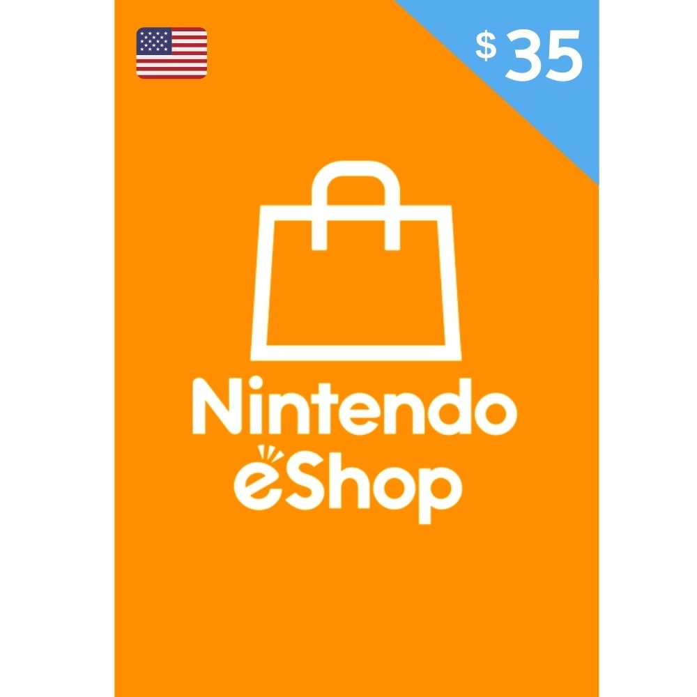 Codigo Nintendo eShop Gift Card 35 USA Tarjeta Nintendo 35$ Switch 3DS (Digital)