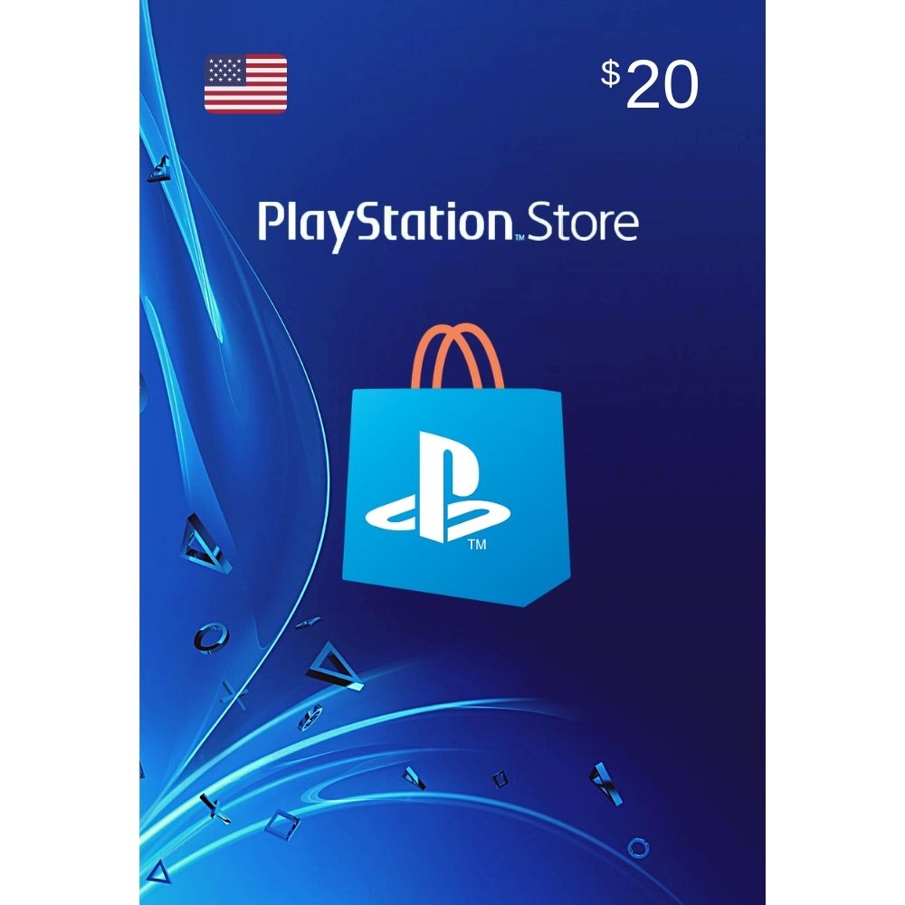 Codigo PSN 20 USD USA PlayStation Network Gift Card $20 PS5 PS4 (Digital)