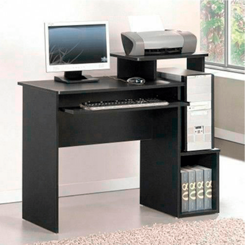 mueble impresora Escritorio de impresora móvil de pie de 3 capas de pie,  marco de metal, usado para la sala de estar de oficina máquina de escáner  del
