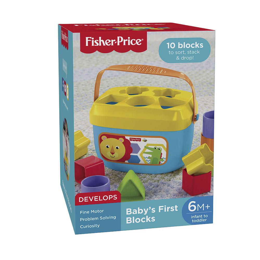 primeros bloques del bebe fisher price