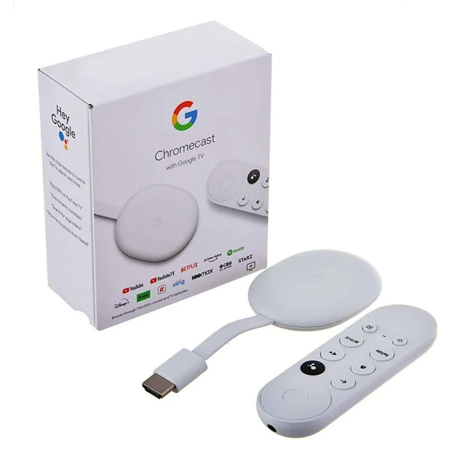 Google Chromecast con Google TV HD blanco al mejor precio