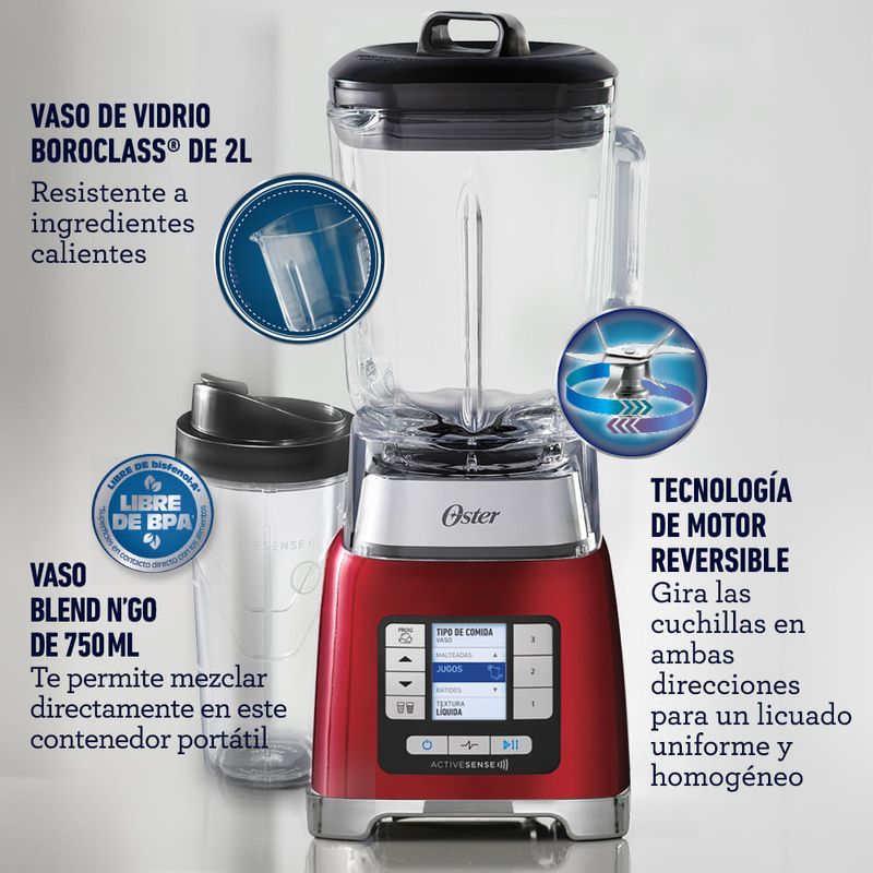 Licuadora Personal Xpert Oster Con 2 Vaso Blend N Go Blstxpn7002 I Oechsle  - Oechsle