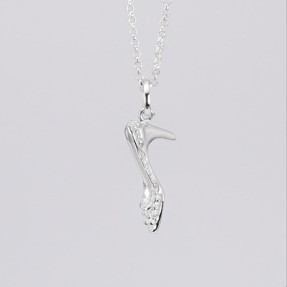 Princesas Dije Plata Zapato