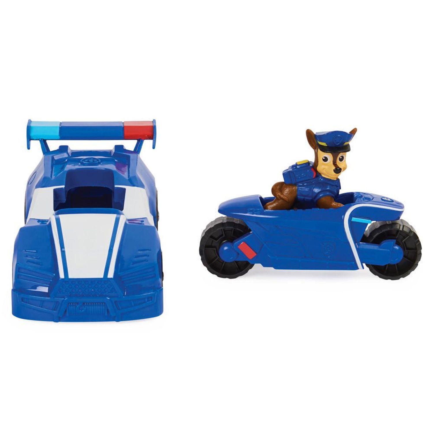 Paw Patrol: The Mighty Movie, auto de juguete con figura de acción Chase  Mighty Pups, luces y sonidos, juguetes para niños y niñas mayores de 3 años
