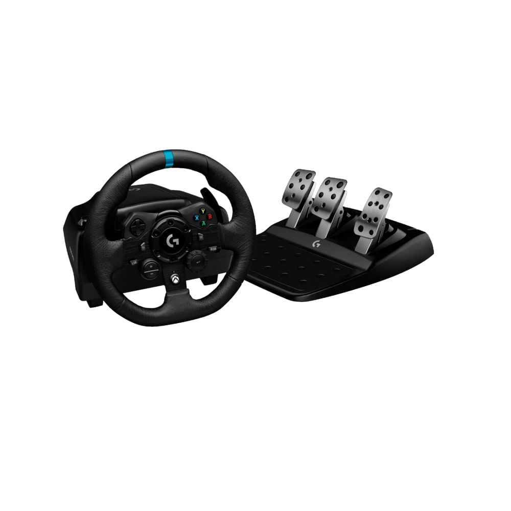 Timon con Pedal Gamer Logitech G923 Racing Wheel Pc Usb Black
