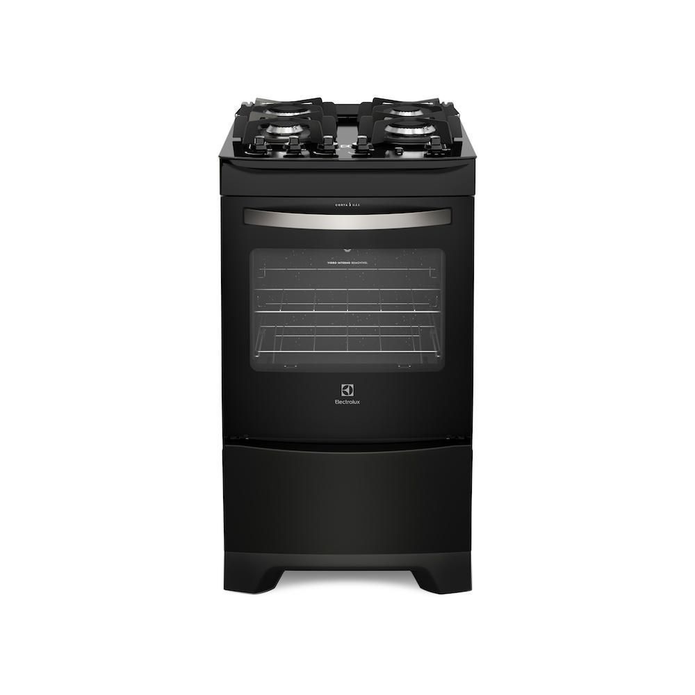 Cocina Electrolux 52LPV 4 hornillas Negro