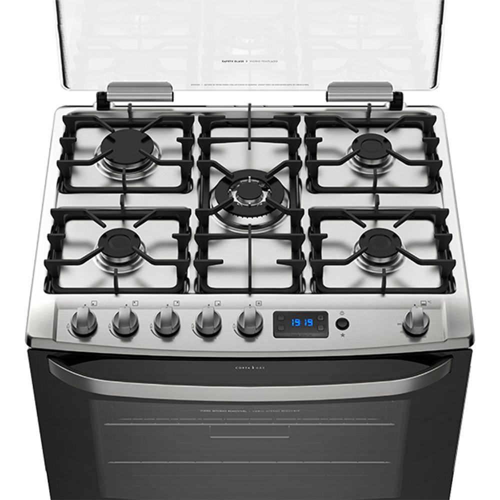 Cocina Electrolux 76USR 5 hornillas Inox | Oechsle.pe - Oechsle