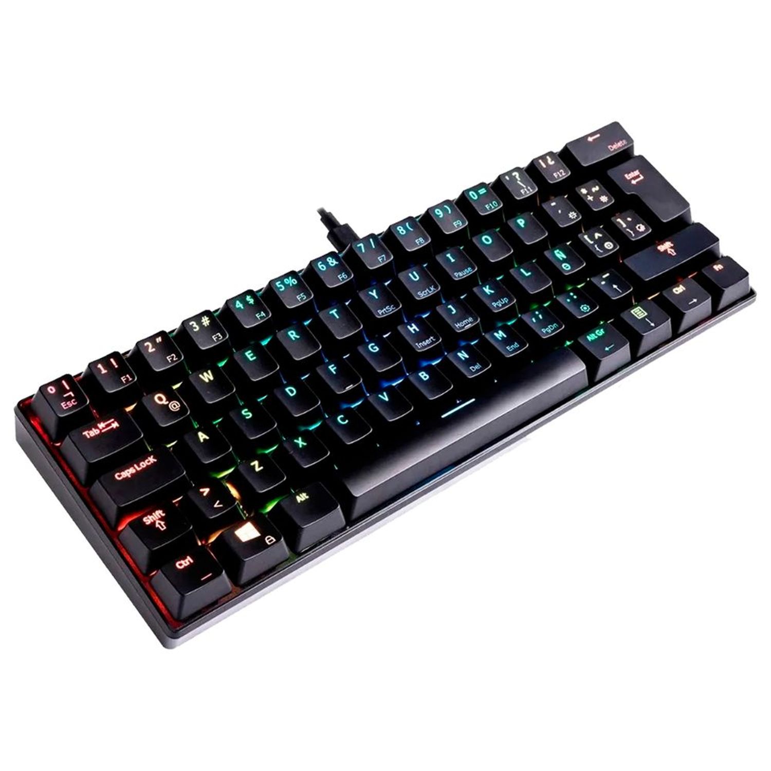 Teclado Mecanico Gamer Mintaka Black VSG RGB Switch Red | Oechsle - Oechsle