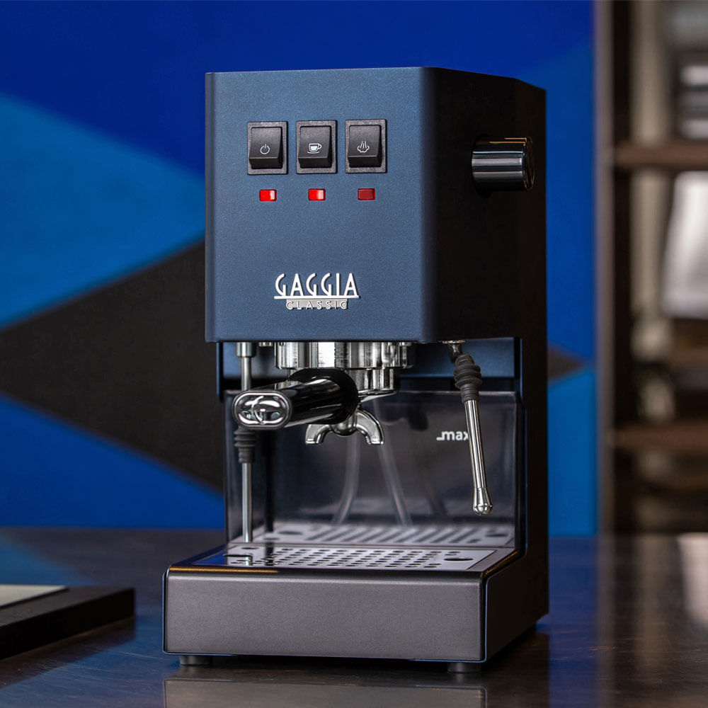 Maquina De Cafe Semiautomatica New Gaggia Classic Pro Color Azul | Oechsle  - Oechsle