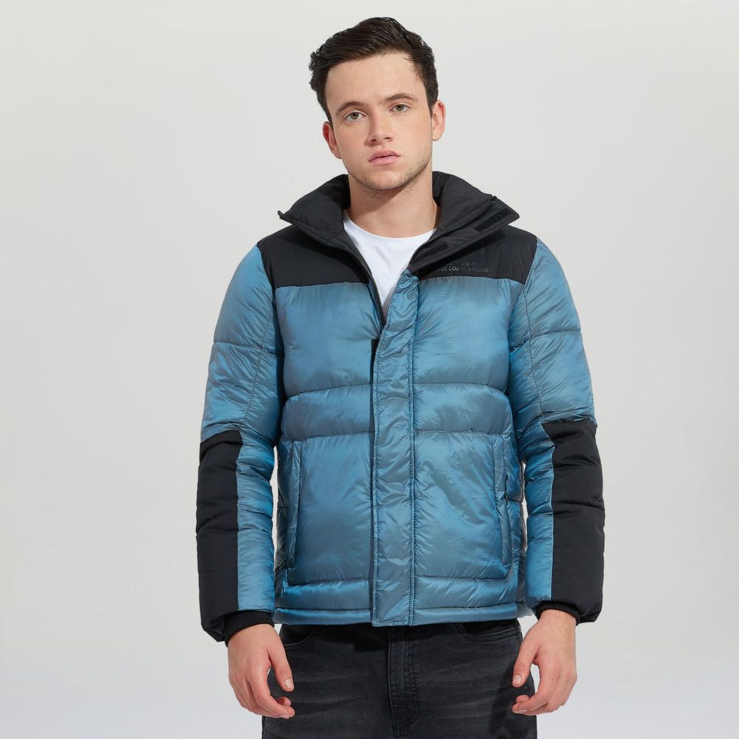 Casaca Puffer Reflective Hombre | Oechsle.pe - Oechsle