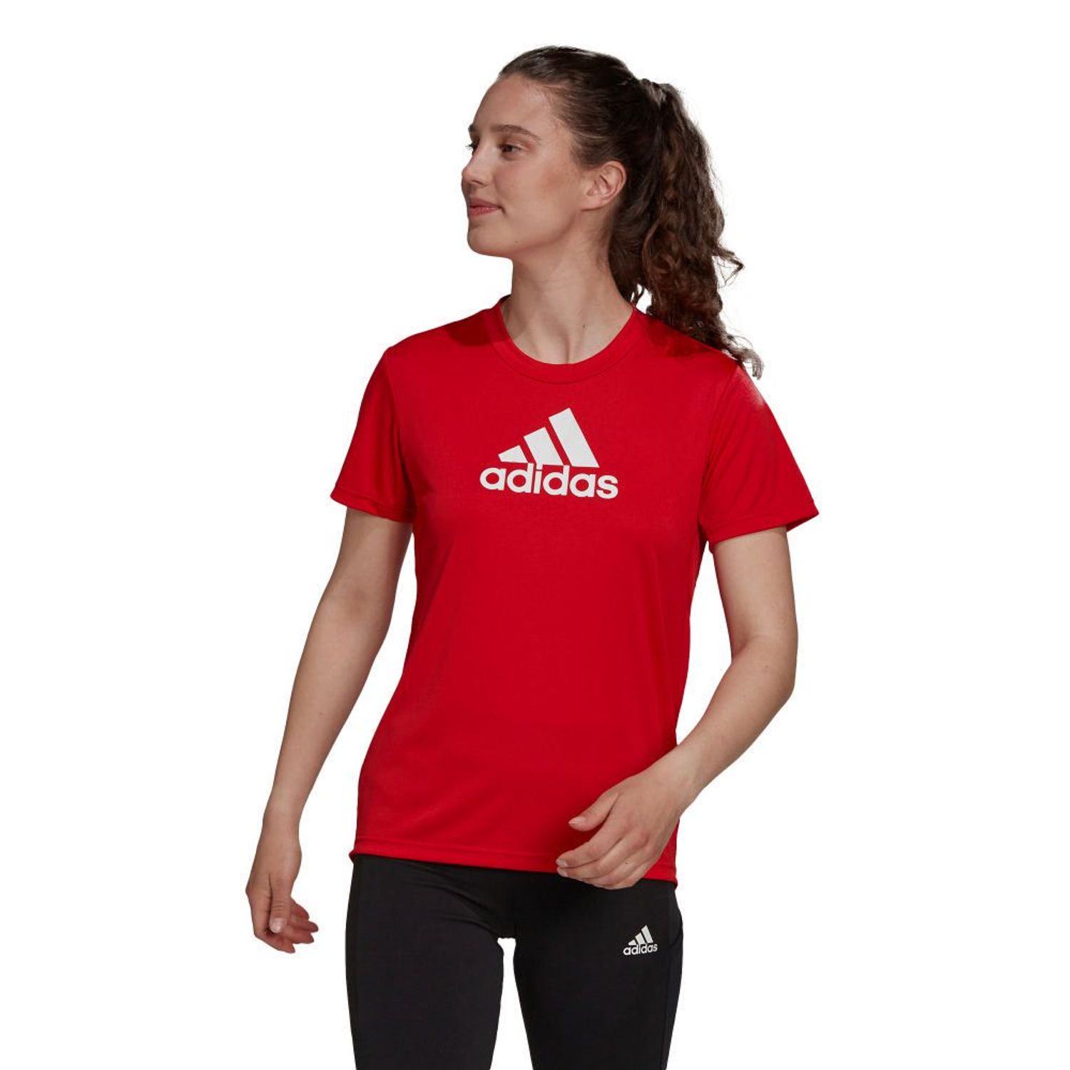 polo adidas rojo