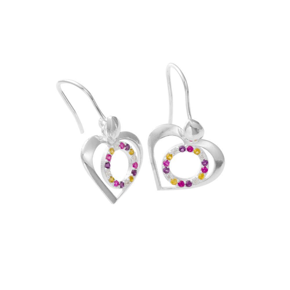 Aretes de Plata 925 Libia Iris