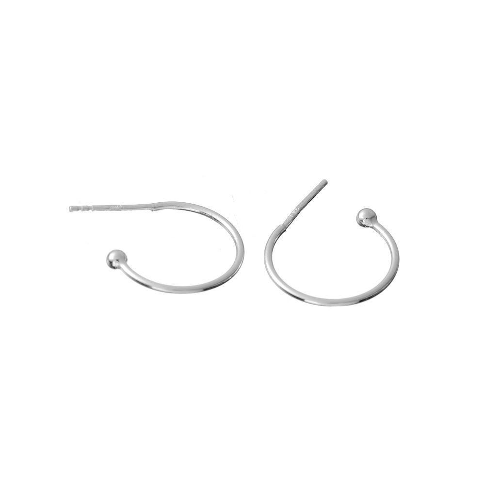 Argollas de Plata 925 Marena HoopsIN