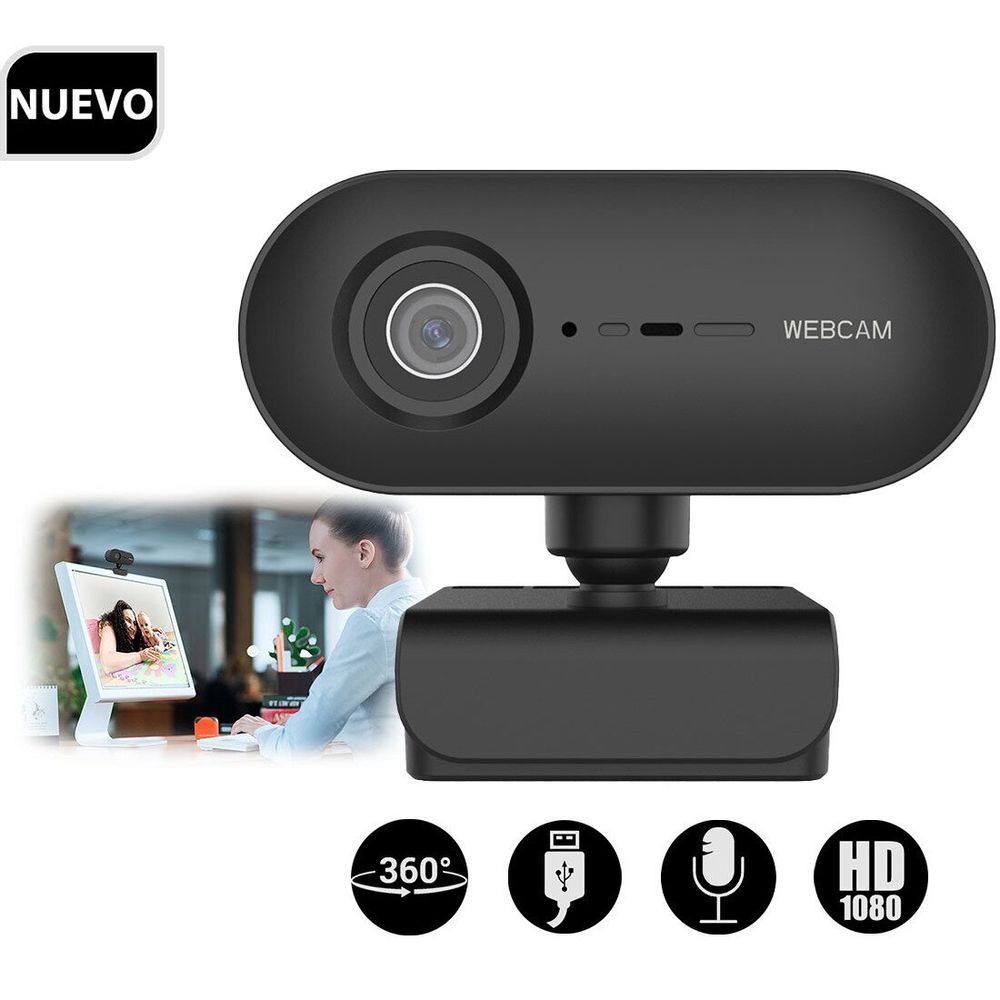 Camara Web HD USB Con Microfono HDWEBCAM