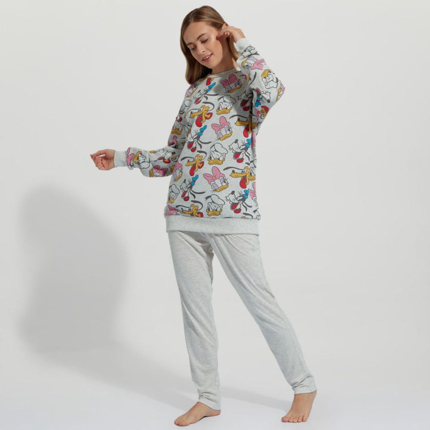 Pijama Mujer Disney French Largo Donald y Daisy | Oechsle - Oechsle pijama daisy mujer