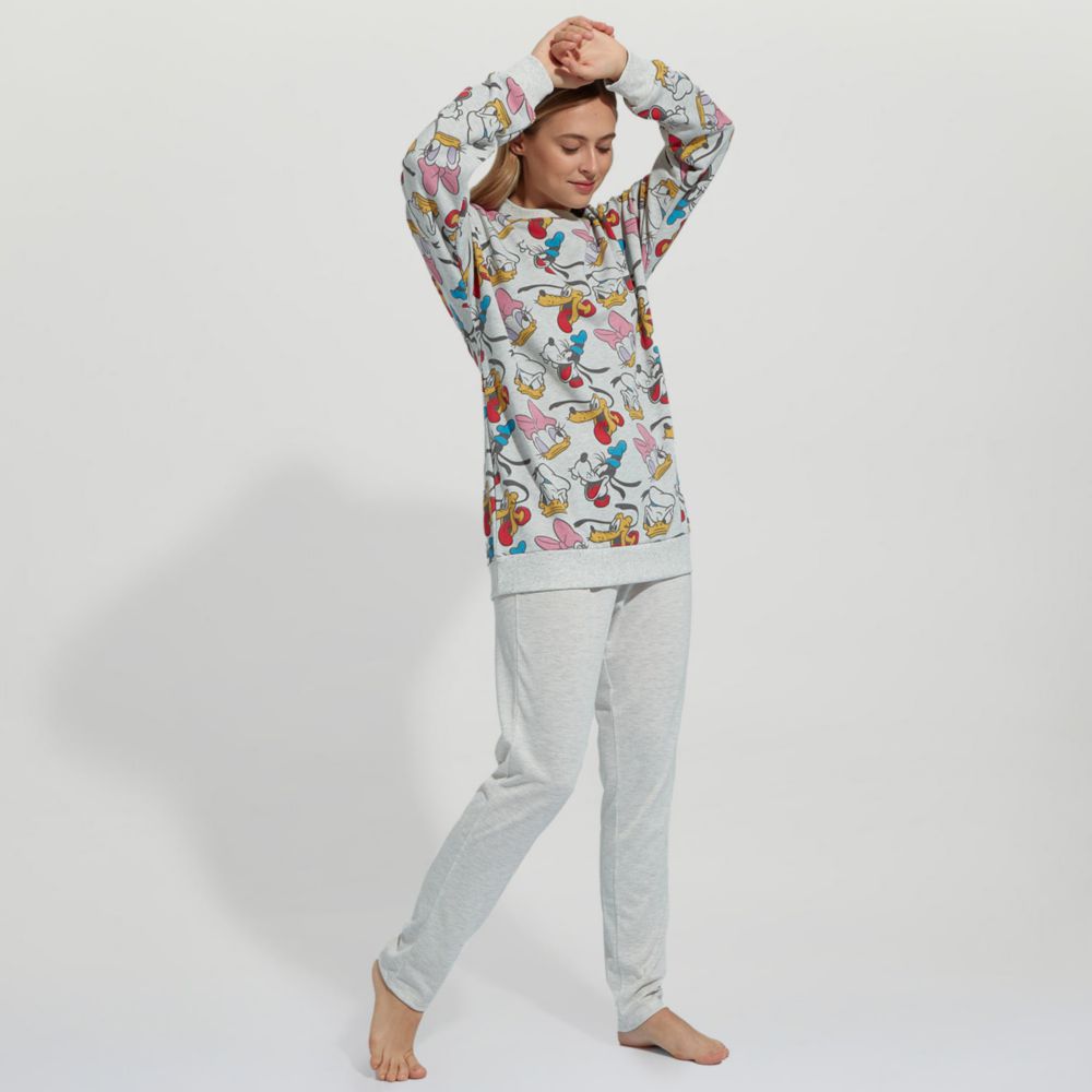 Pijama Mujer Disney French Largo Donald y Daisy | Oechsle - Oechsle pijama daisy mujer