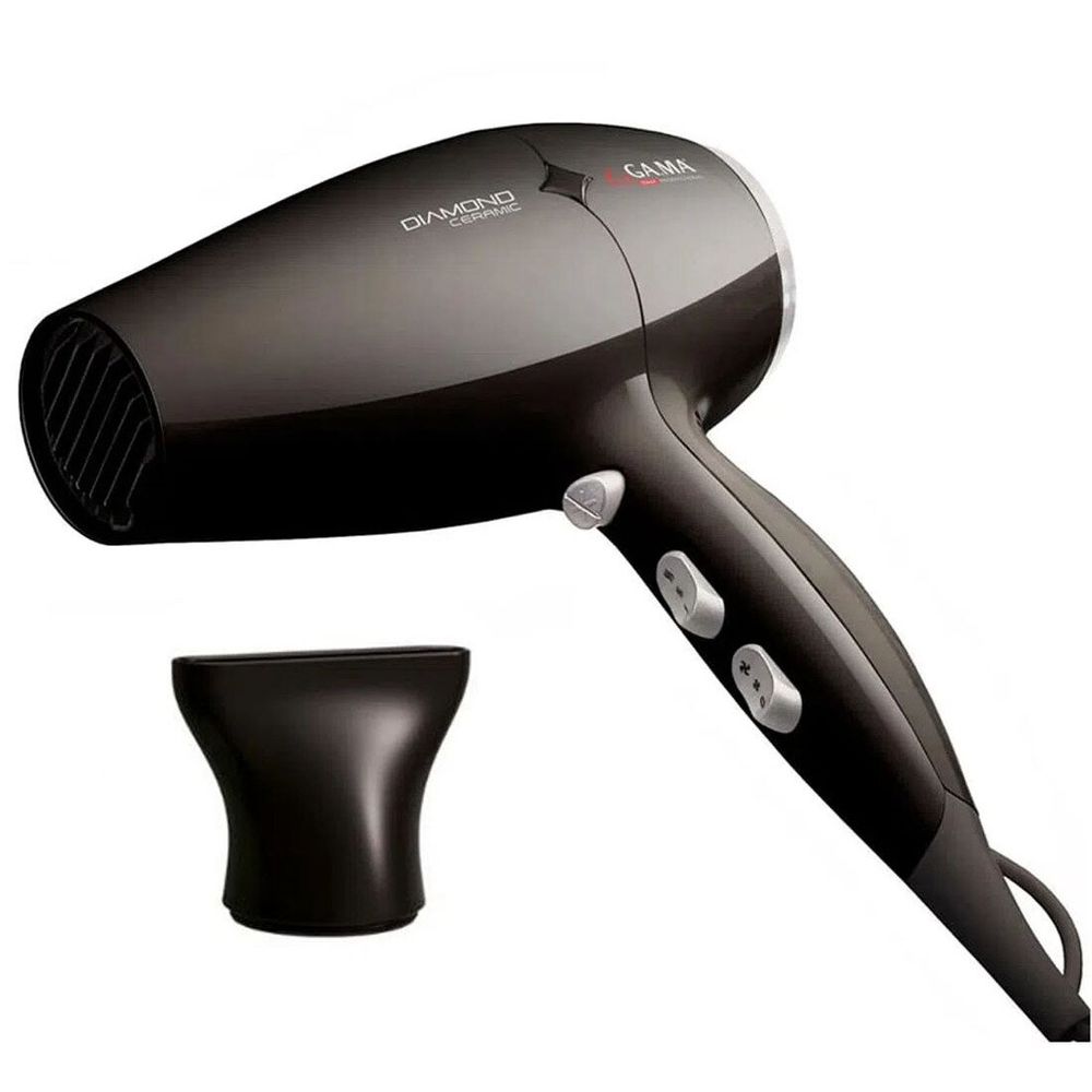 Secador De Cabello Gama Diamond Ceramic Negro