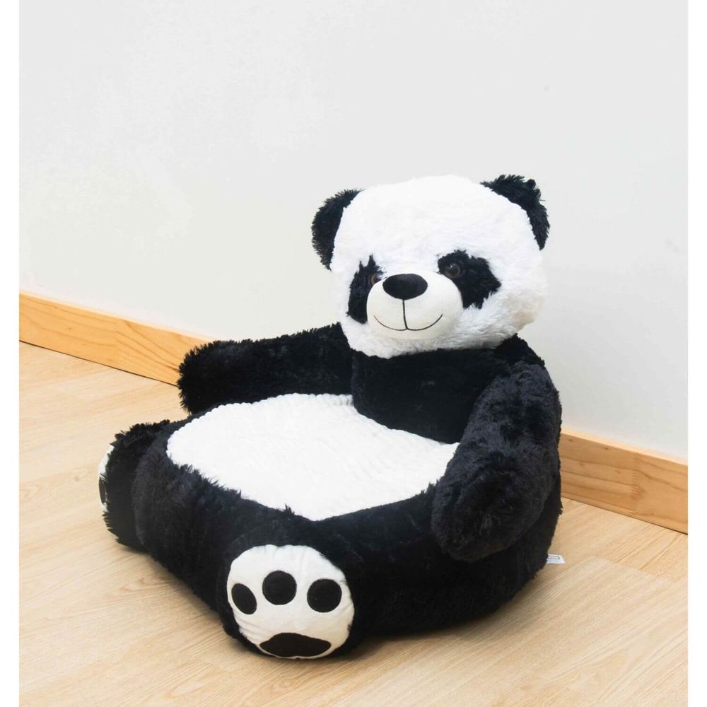 Que Tiene Los Pandas Que No Tenga Ningún Otro Animal Asiento Peluche Carinoso Oso Panda Kiddys House Mb025 Blanco Y Negro |  Oechsle - Oechsle