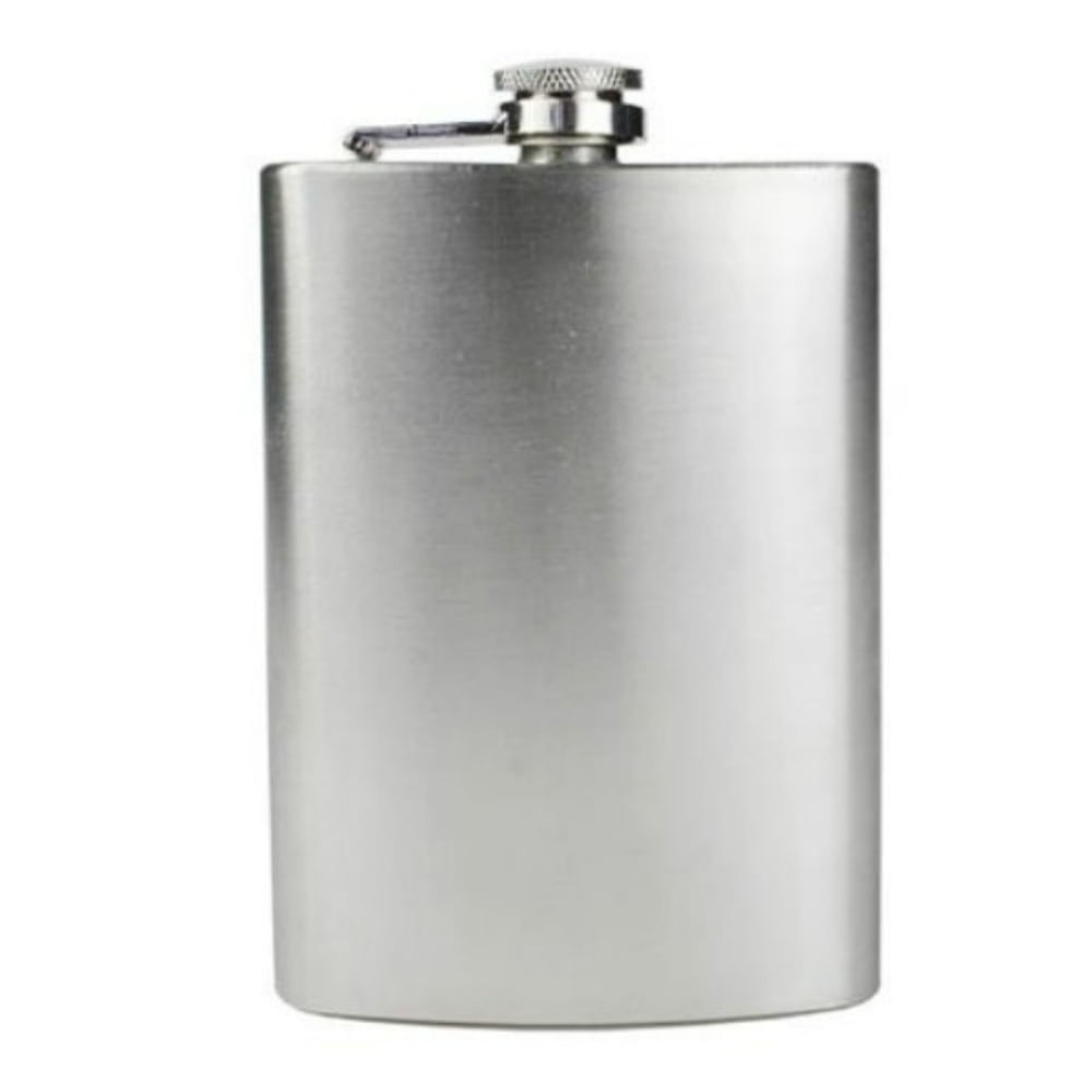 Licorera Bolsillo Wiskera 8 onzas Acero Inoxidable Petaca