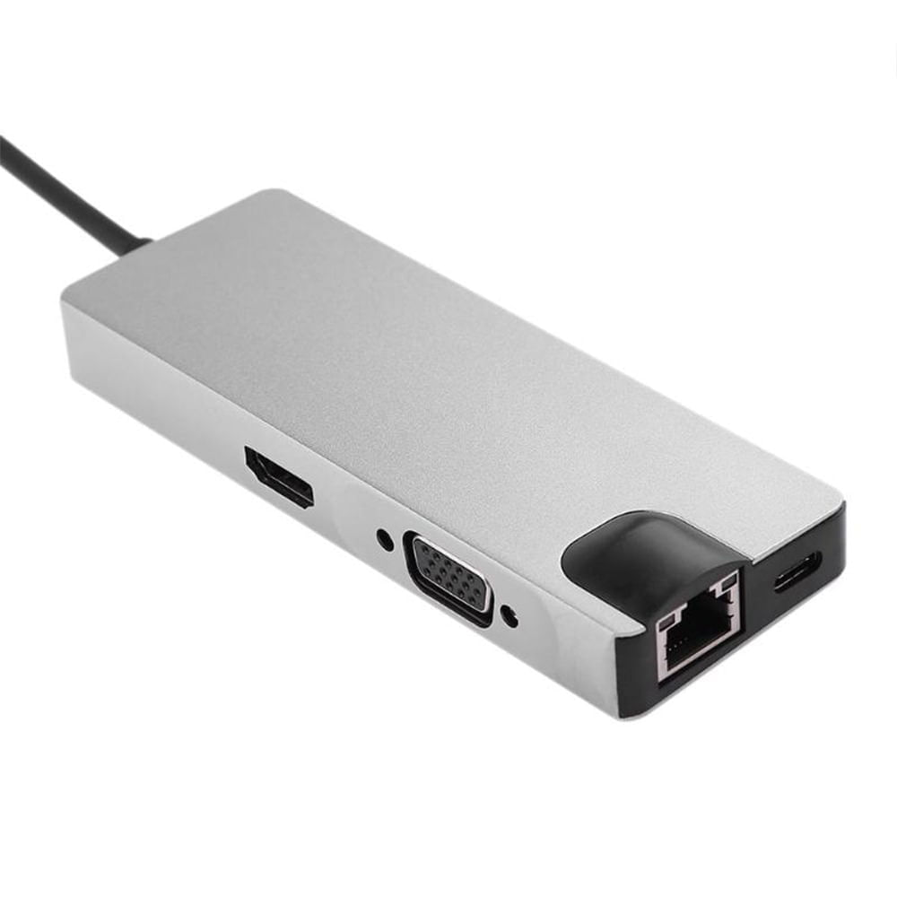 Adaptador Multipuerto Tipo C a HDMI USB para iPad MacBook Air Pro I Oechsle  - Oechsle