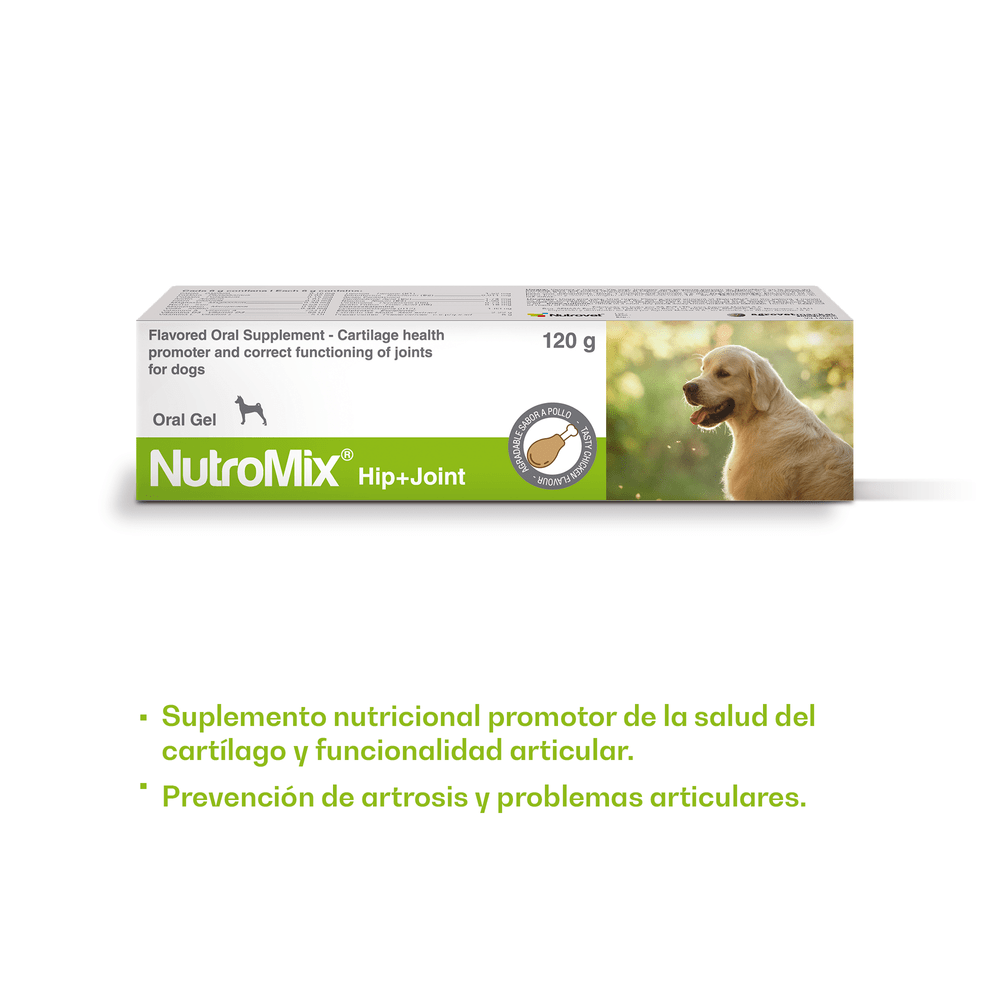 Vitamina Suplemento para Perros NutromixÂ® Hip + Joint X 120 G