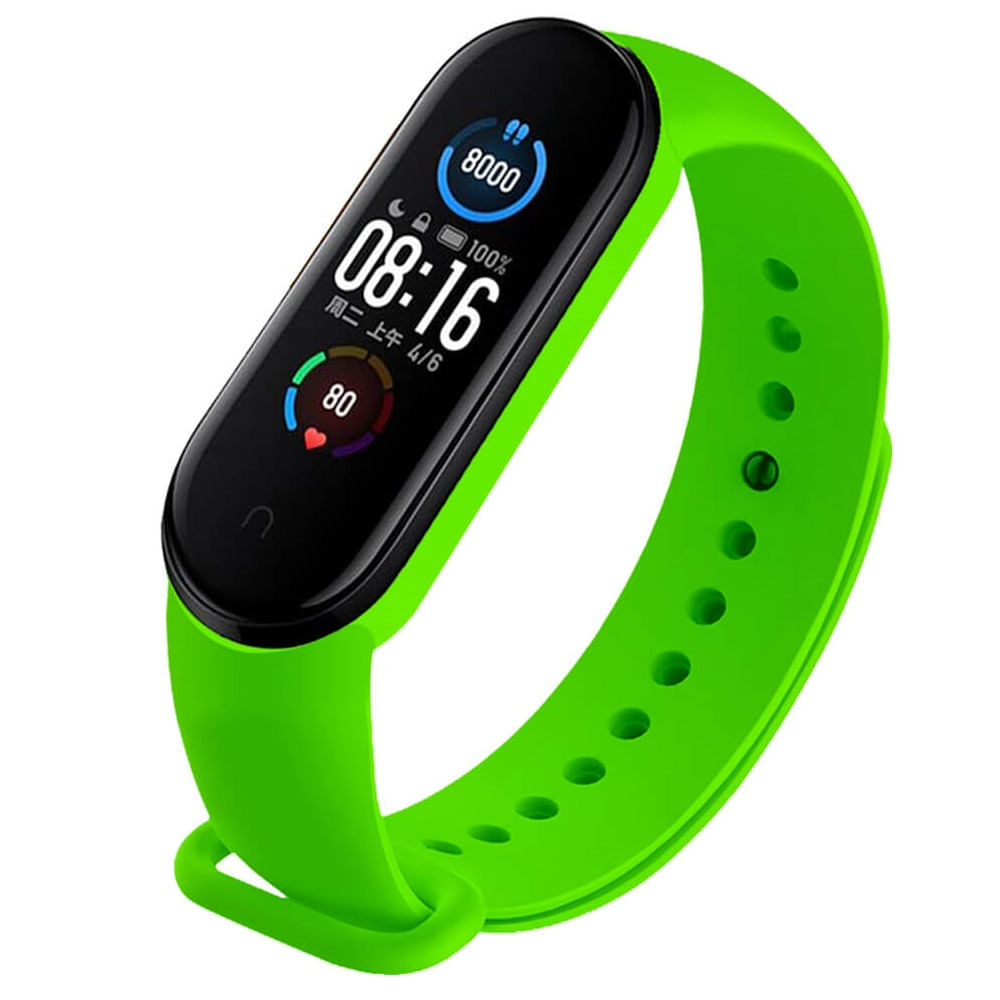 Correa reloj para Xiaomi Mi BAND 6, Verde