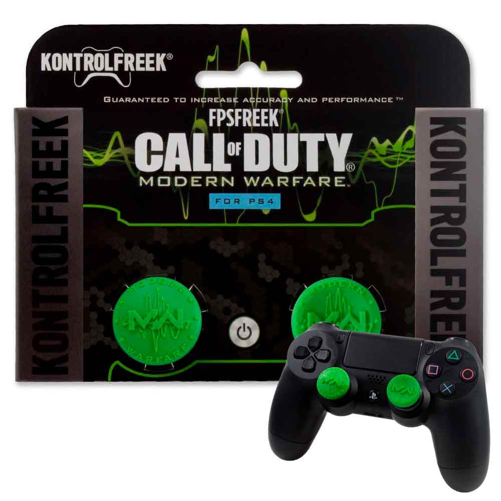 KontrolFreek Call Of Duty para Mando PS4 PS5 Precision Grips Verde