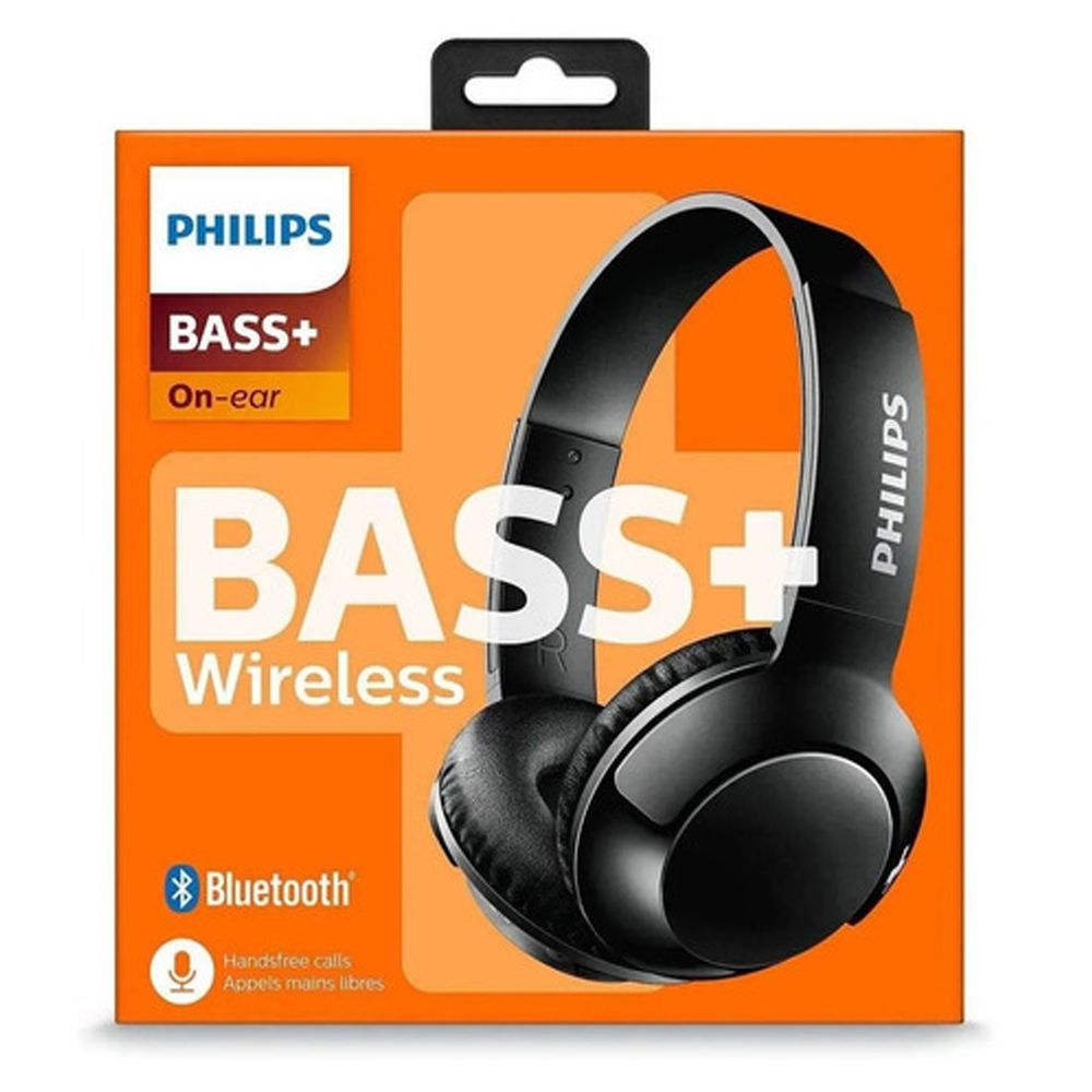 Audifonos Philips Shb3075Bk Bluetooth Bass+ 12 Horas Negro | Knasta Chile