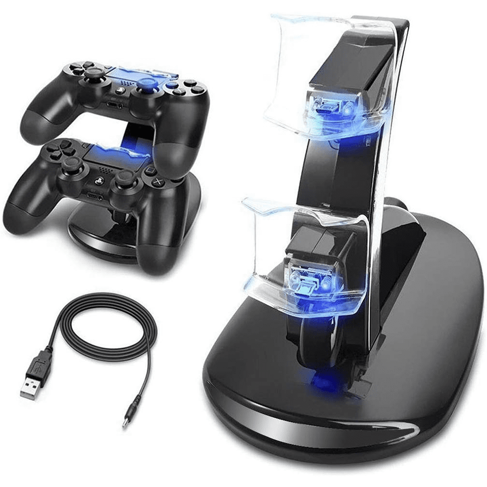 Cargador Mando Playstation 4 con Base / Ps4 Slim Dual Shock