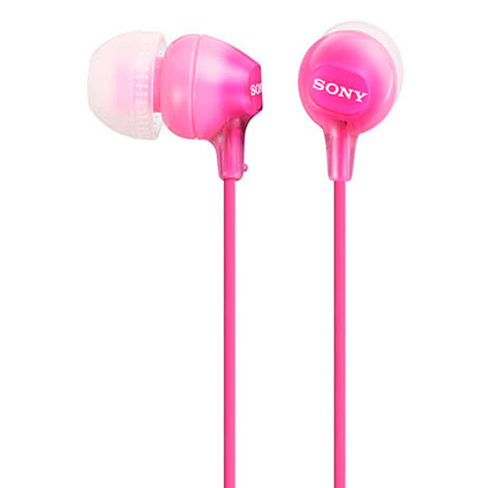 Audifonos Sony Estereo Bass MDR-EX15AP con Microfono Rosa