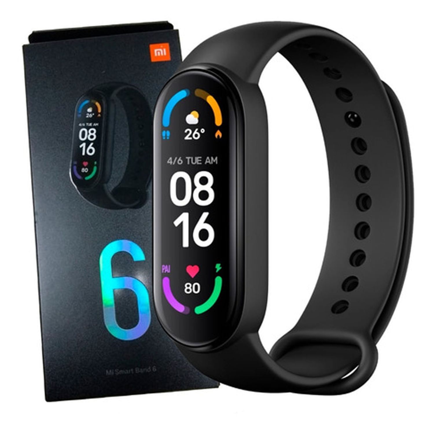 Reloj Inteligente Mi Smart Band 6 Xiaomi SpO2 Gimnasio Negro | Oechsle -  Oechsle