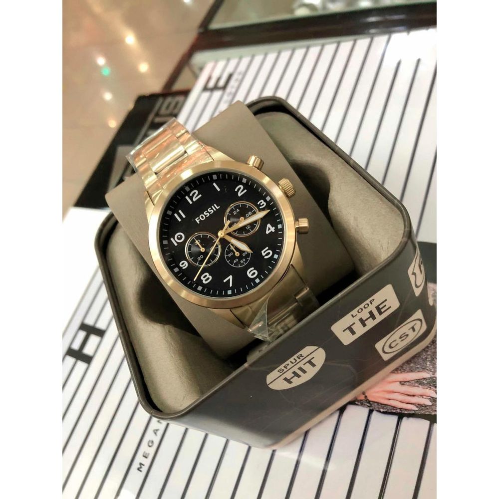 Fossil Flynn Reloj Fossil Dorado Hombre Precio Reloj Fossil Flynn