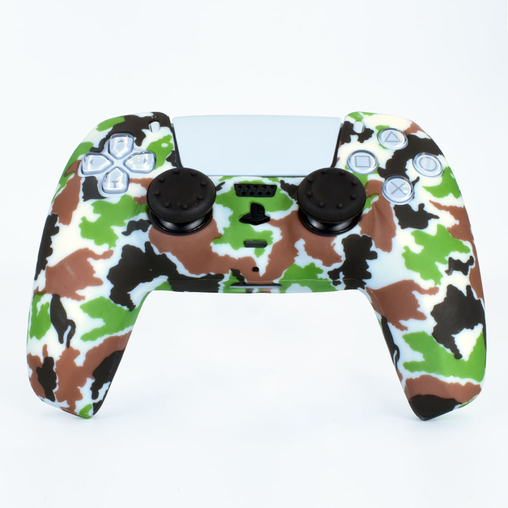 Funda Silicona PS5 Camuflado 2