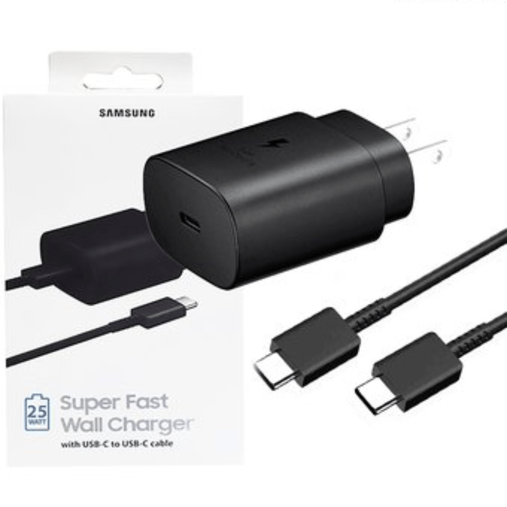 Cargador Samsung 25W Negro