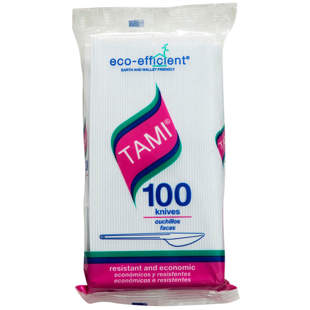 Cuchillo DARNEL Tami 16.5 cm Blanco 100un