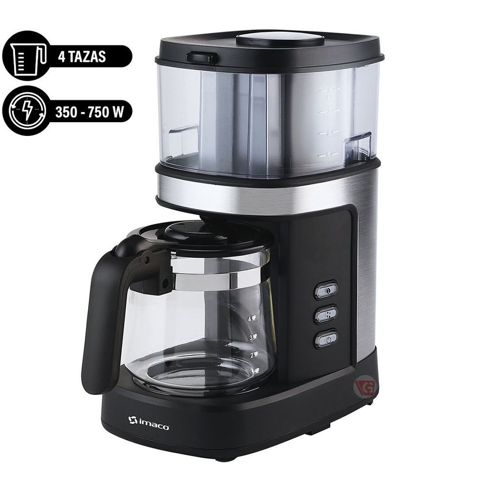 Cafetera con Moledor de Cafe IMACO ICMG4070 750W