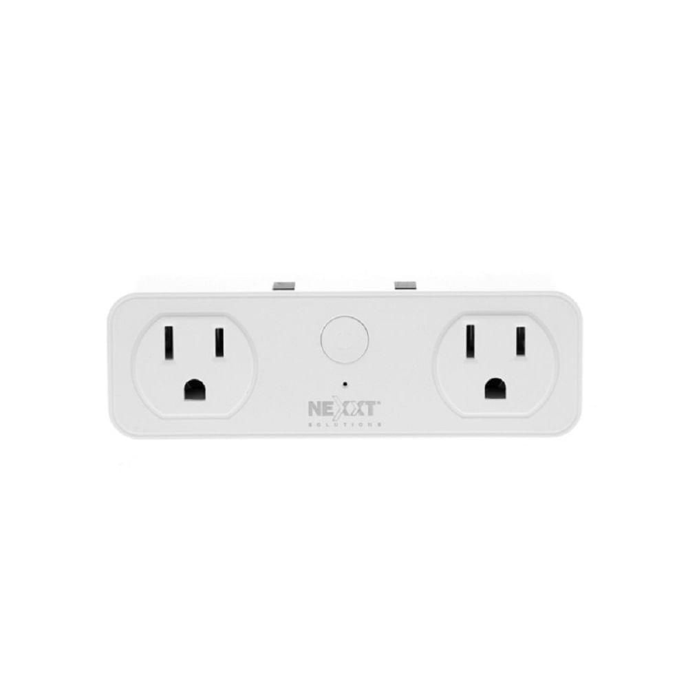 Enchufe Inteligente Nexxt 2 Conectores mas 2 puertos USB