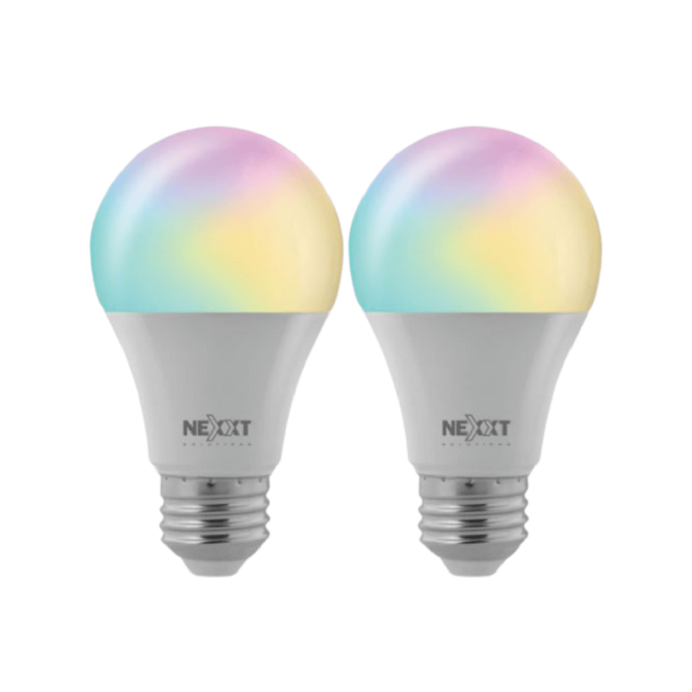 Foco Led Inteligente Nexxt Pack de 2 Focos Multicolor