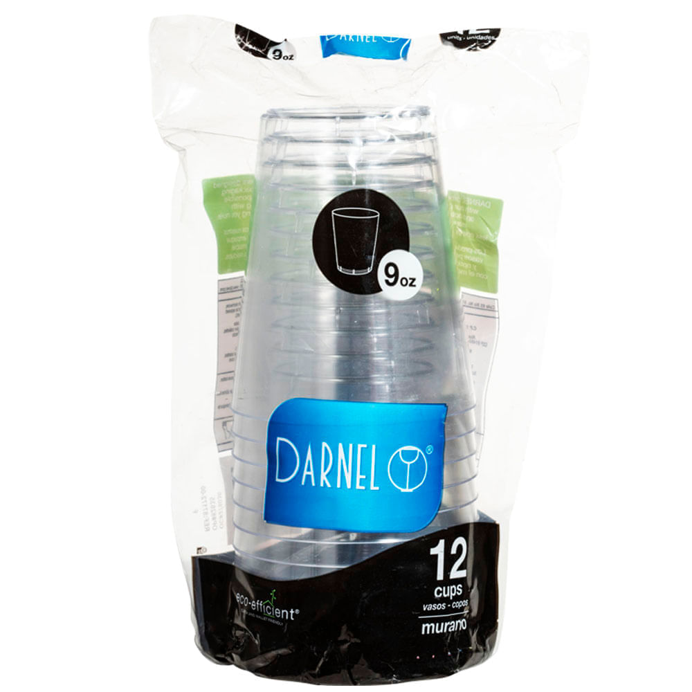Vaso DARNEL Acrílico 9Oz Paquete 12un