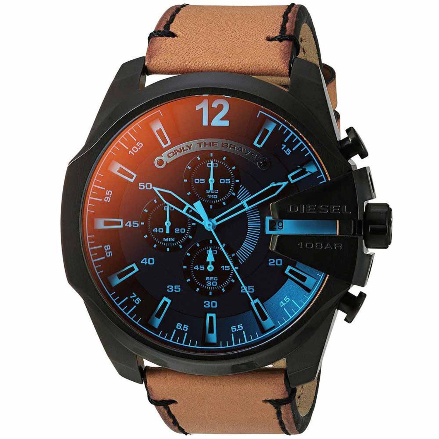 Reloj Diesel Mega Chief DZ4476 Para hombre Cronometro Correa de