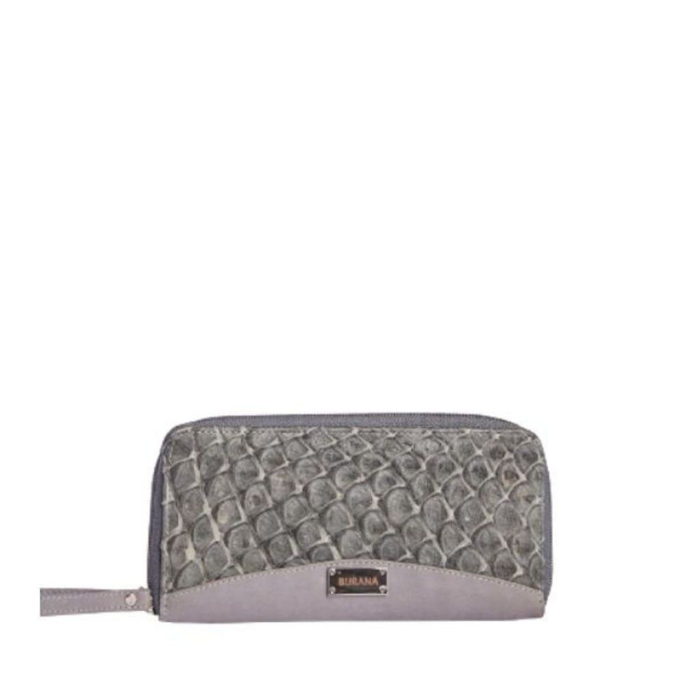 Billetera Burana Dahlia Wristled Wallet Gris