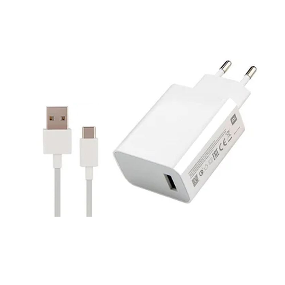 Cargador y cable Xiaomi 65W GaN Charger (Tipo-A + Tipo-C) - Promart