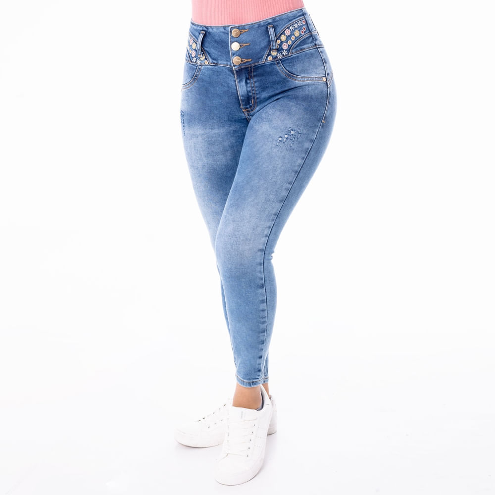 Ripley - JEANS KANSAS PARA MUJER TOBILLERO BE069