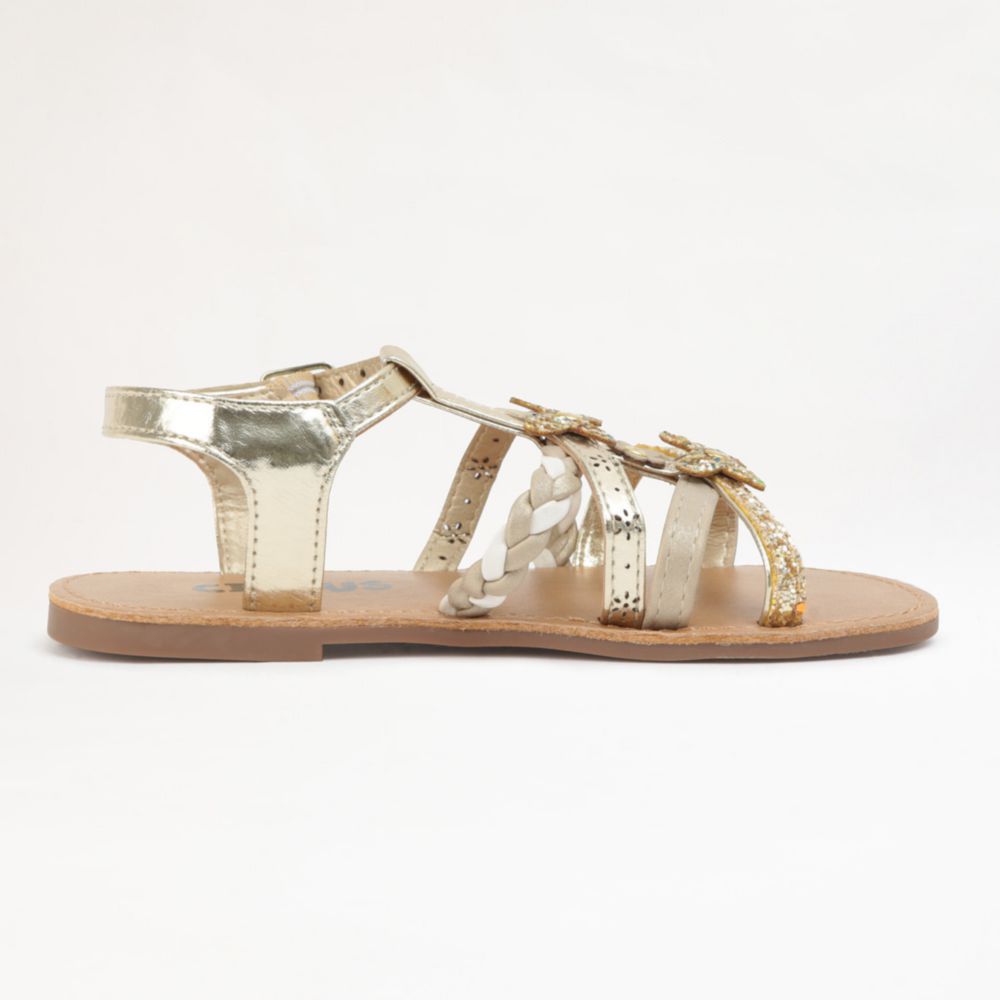 Sandalias Circus Niña Trenza Dorado | Oechsle - Oechsle
